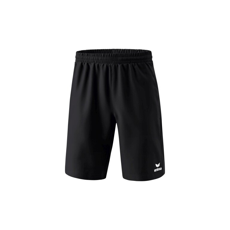 Erima Sport Pants Change Shorts (with inner shorts, stretch inserts) short black Men
