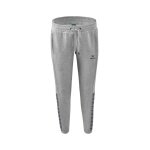 Erima Jogging Pants Essential Team Sweatpants (soft cotton blend, zip pockets) light grey/grey Women