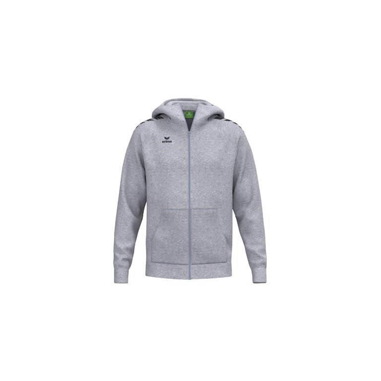 Erima Hooded Jacket CMPT Wings Hoody (Mixed Fabric) grey Men's
