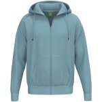 Erima Hooded Sweatshirt TS Hoodie Full Zip (Mixed Fabric) blue Men's