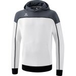 Erima Hoodie Change Hooded Sweatshirt (Cotton Blend) White/Grey Men