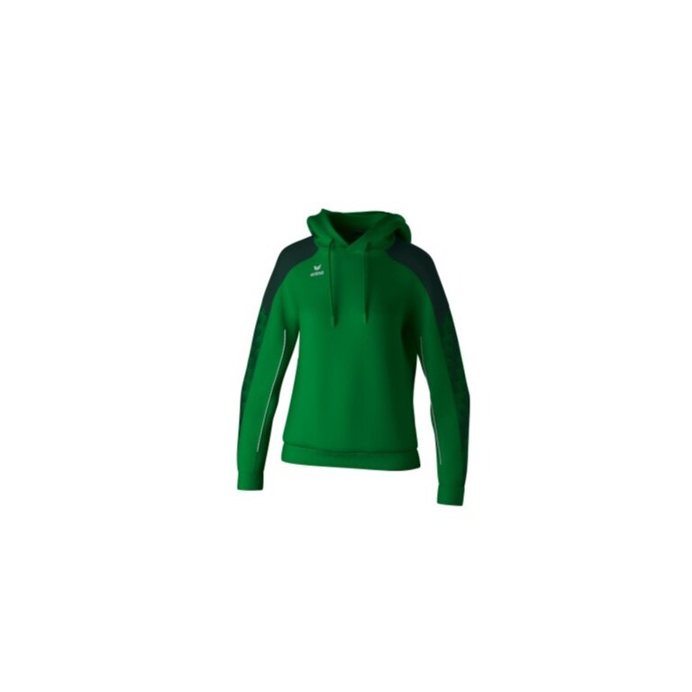 Erima Hoodie Evo Star (100% Polyester) emerald green/pine Ladies
