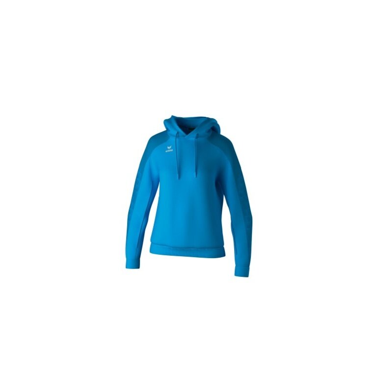 Erima Hoodie Evo Star (100% Polyester) curacaoblue Ladies