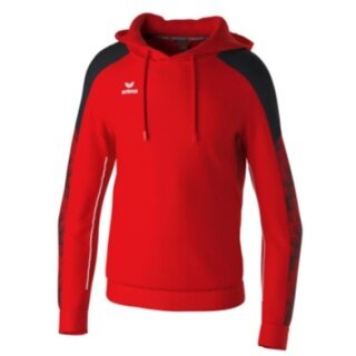 Erima Hooded Sweatshirt Evo Star (100% Polyester) red/black Men's