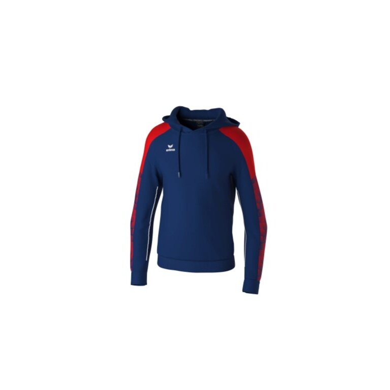 Erima Hoodie Evo Star (100% Polyester) navy blue/red Kids