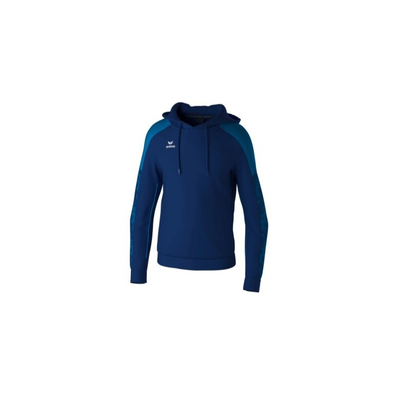 Erima Hooded Sweatshirt Evo Star (100% Polyester) navy blue/blue Kids