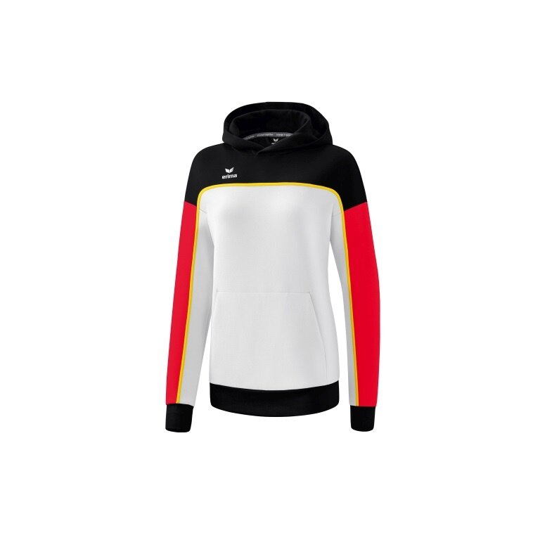 Erima Hoodie Change Hooded Sweatshirt (Cotton Blend) White/Black Women