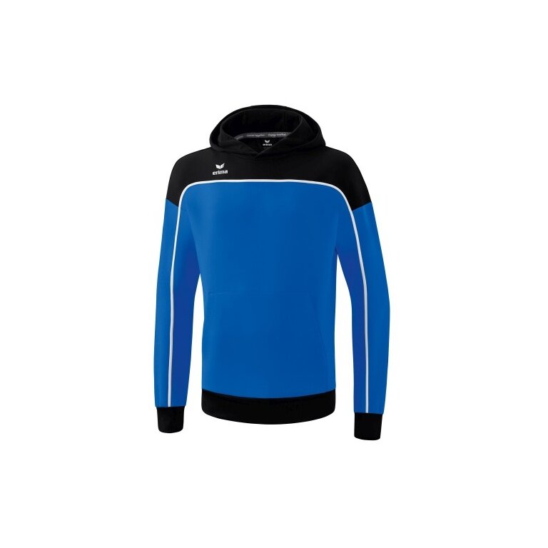Erima Hoodie Change Hooded Sweatshirt (Cotton Blend) Royal Blue/Black Boys