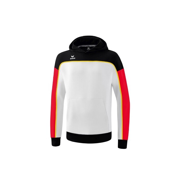 Erima Hoodie Change Hoodie (Cotton Mix) white/black/red Youth