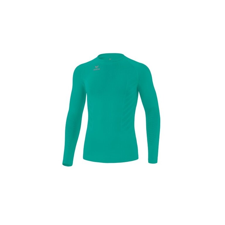 Erima Functional Underwear Long Sleeve Shirt Athletic (seamless, high wearing comfort) blue-green men's