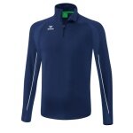 Erima Sport Long Sleeve Shirt Liga Star Training Top (durable functional material, stand-up collar) navy blue/white Men