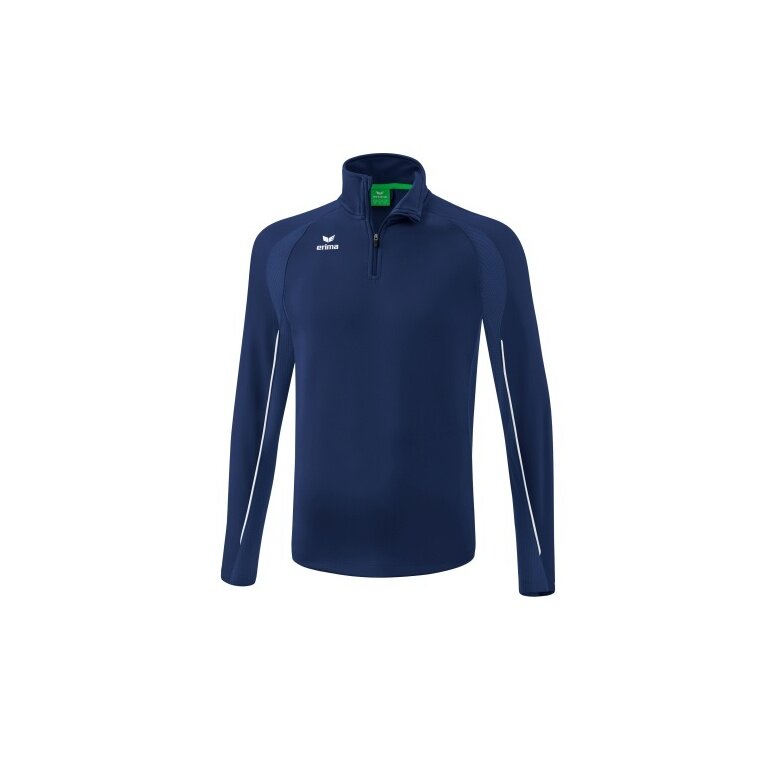 Erima Sport Long Sleeve Shirt Liga Star Training Top (durable functional material, stand-up collar) navy blue/white Men