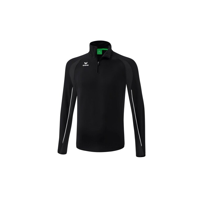 Erima Sport Long-sleeved Shirt Liga Star Training Top (durable functional material, stand-up collar) black/white Boys