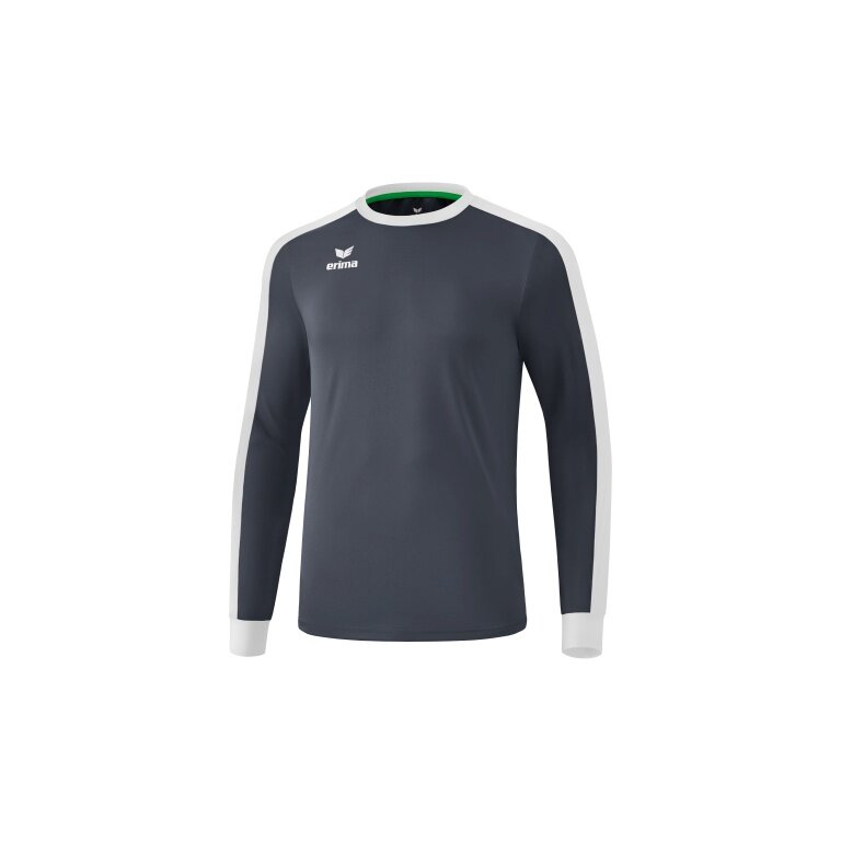 Erima Sport Long Sleeve Shirt Jersey Retro Star (100% Polyester) grey/white Men