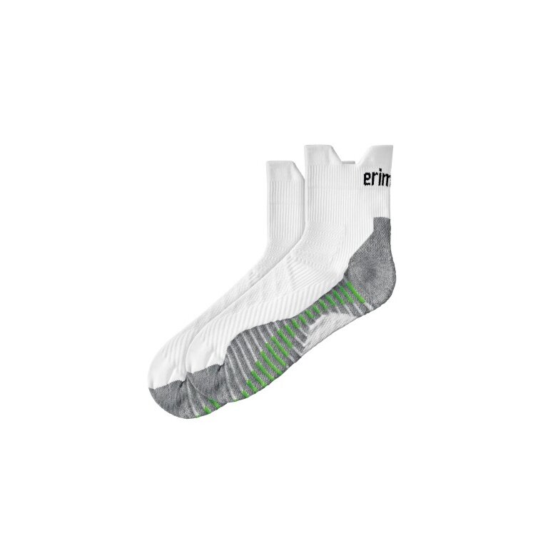 Erima Running Sock (high wearing comfort) white - 1 pair