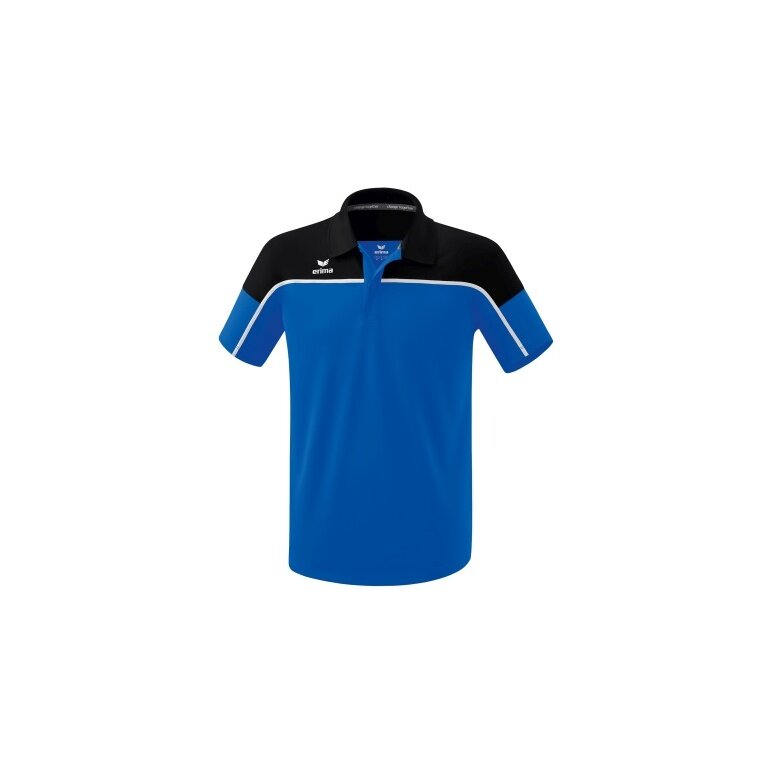 Erima Sport-Polo Change (100% recycled Polyester, quick-drying functional material) royal blue/black Men