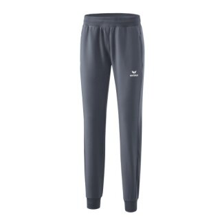 Erima Presentation Pants Change (100% recycled Polyester, light, zip pockets) long grey Women