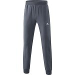 Erima Presentation Pants Change (100% recycled Polyester, light, zip pockets) long grey Men