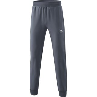 Erima Presentation Pants Change (100% recycled Polyester, light, zip pockets) long grey Men