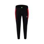Erima Presentation Pants Team long (100% Polyester, light, modern slim fit) black/red Women