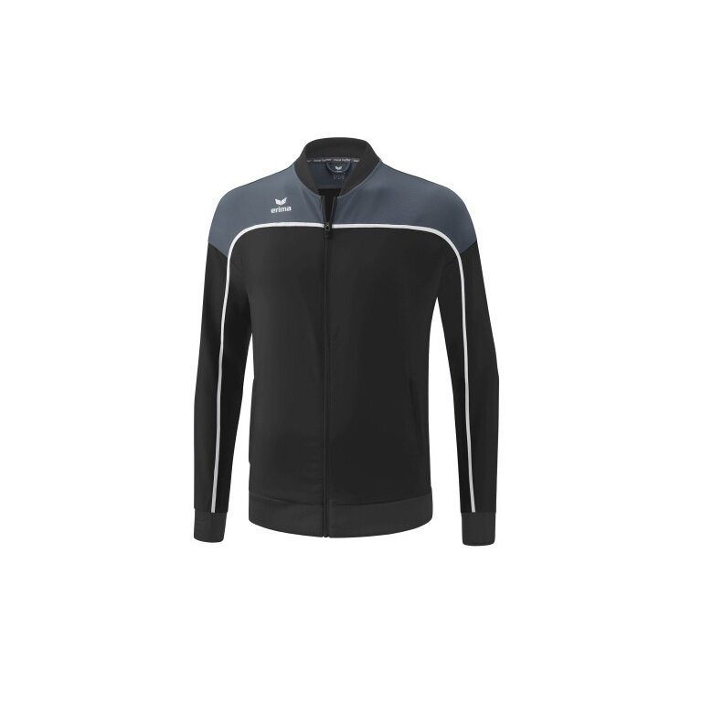 Erima Presentation Jacket Change (100% recycled Polyester, elastic functional material) black/grey Men