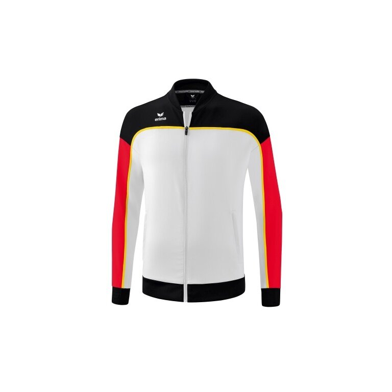 Erima Presentation Jacket Change (100% recycled Polyester, elastic functional material) white/black/red Men