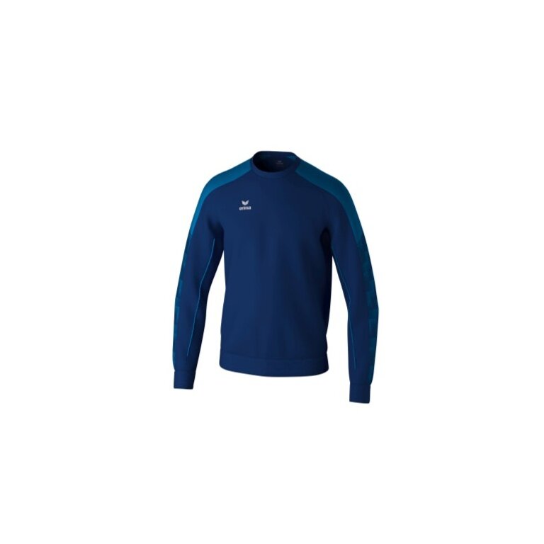 Erima Pullover Evo Star Sweatshirt (high wearing comfort) navy blue/blue Men