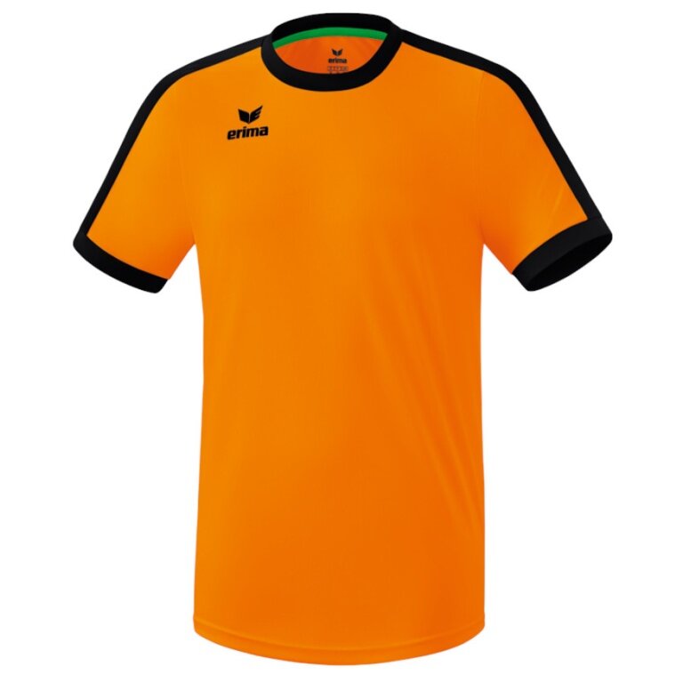 Erima Sport T-shirt Jersey Retro Star (100% Polyester) orange/black Children