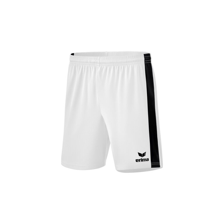 Erima sports shorts Short Retro Star without inner slip white/black boys