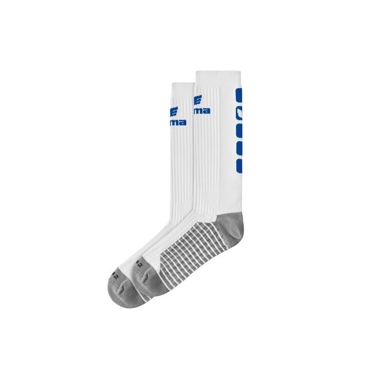 Erima Sportsocke Crew 5-Cubes white/royal blue - 1 pair