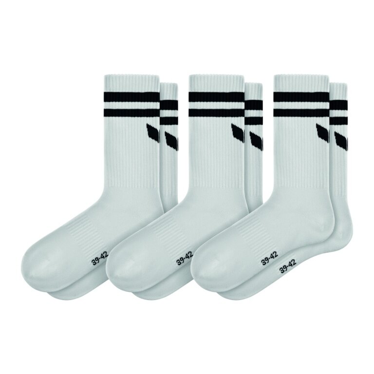 Erima Sports Socks Wings (Cotton) white/black - 3 pairs
