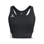 Erima Sports Bra T&F Wings (Racerback, moisture-wicking) black ladies