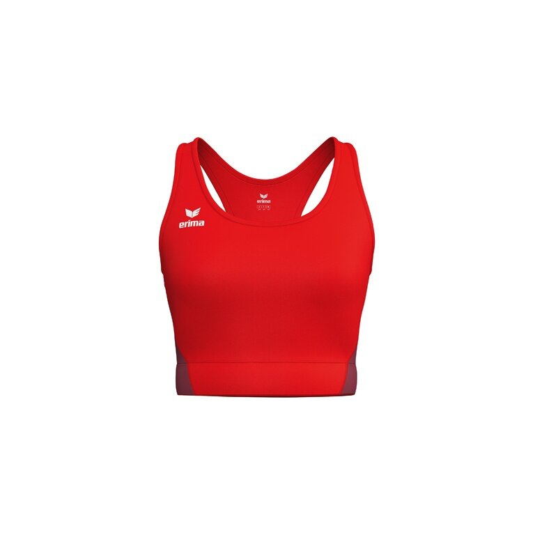 Erima Sport Bra T&F Wings (Racerback, moisture-wicking) red ladies
