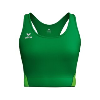 Erima Sports Bra T&F Wings (Racerback, moisture-wicking) green ladies