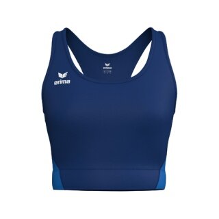 Erima Sports Bra T&F Wings (Racerback, moisture-wicking) navy blue ladies