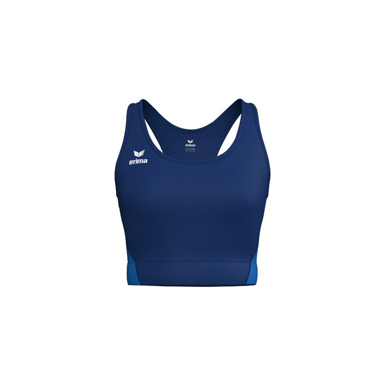 Erima Sports Bra T&F Wings (Racerback, moisture-wicking) navy blue ladies
