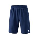 Erima Sport Pants Change Shorts (with inner shorts, stretch inserts) short navy blue Men