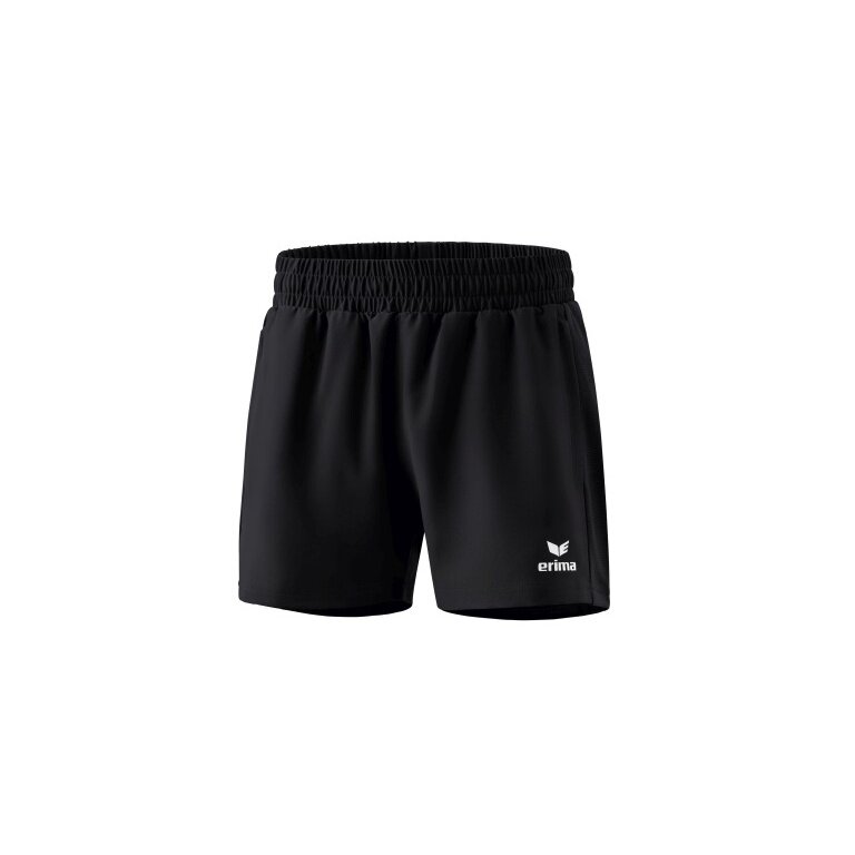 Erima Sport Pants Change Shorts (with inner shorts, stretch inserts) short black Women