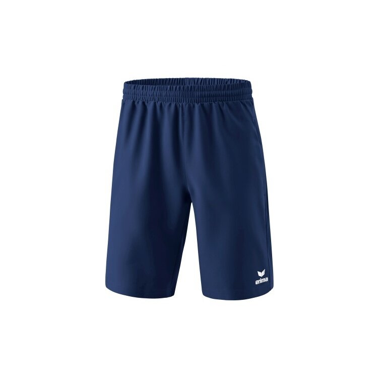 Erima Sport Pants Change Shorts (with inner shorts, stretch inserts) short navy blue boys