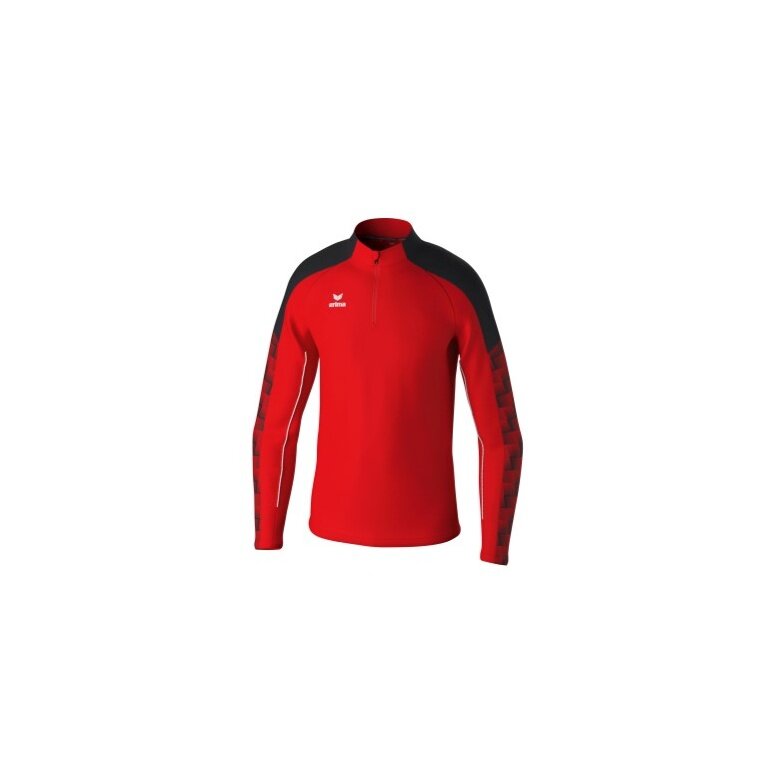 Erima Sport Long Sleeve Shirt Evo Star Training Top (100% recycled Polyester) red/black Children