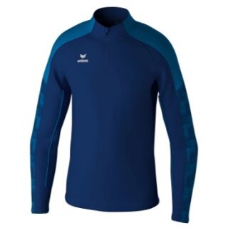 Erima Sport Long Sleeve Shirt Evo Star Training Top (100% recycled Polyester) navy blue/blue Kids