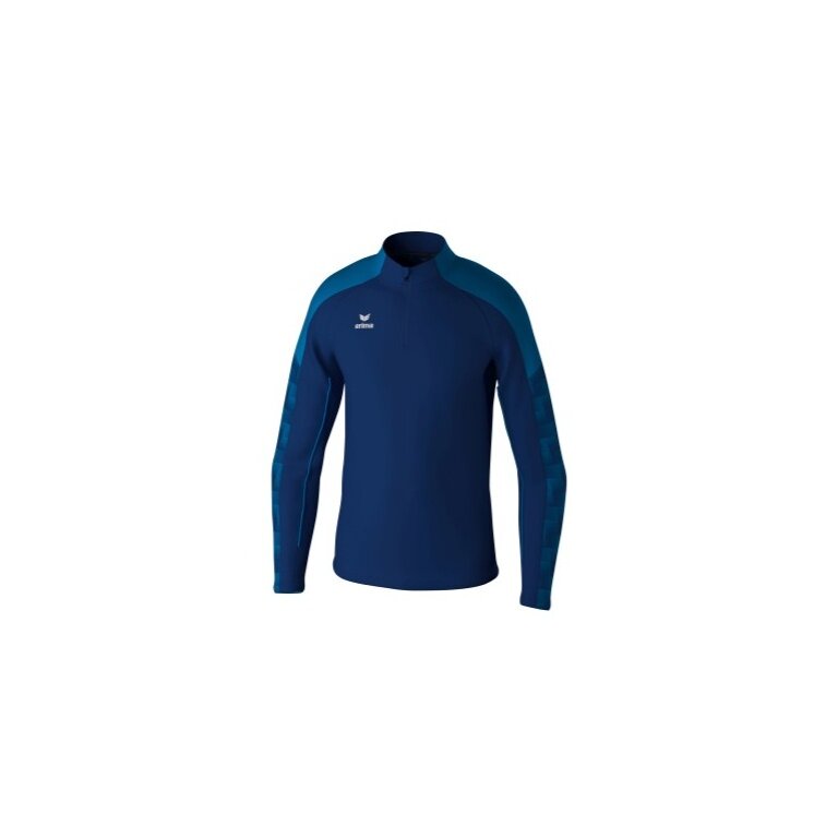 Erima Sport Long Sleeve Shirt Evo Star Training Top (100% recycled Polyester) navy blue/blue Kids