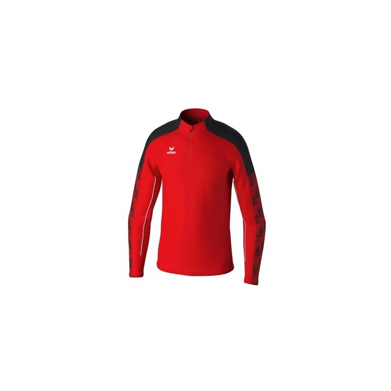 Erima Sport Long Sleeve Shirt Evo Star Training Top (100% recycled Polyester) red/black Men's
