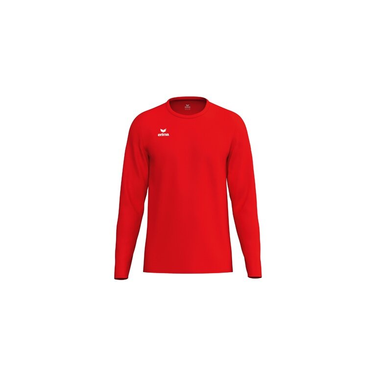 Erima Sport Long Sleeve Shirt Intro Function (light, soft, moisture-wicking) red boys