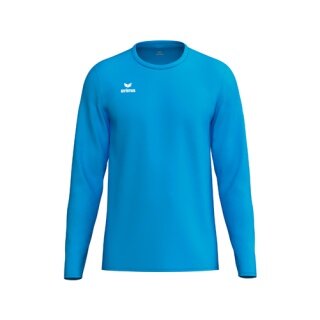 Erima Sport Long Sleeve Shirt Intro Function (light, soft, moisture-wicking) curacao blue men's