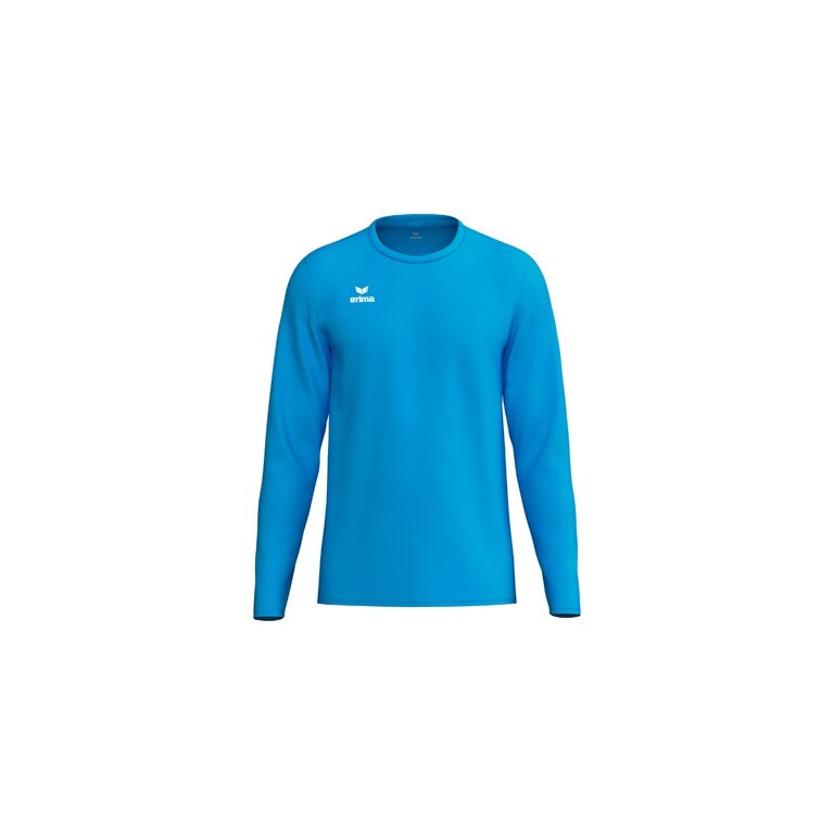 Erima Sport Long Sleeve Shirt Intro Function (light, soft, moisture-wicking) curacao blue men's