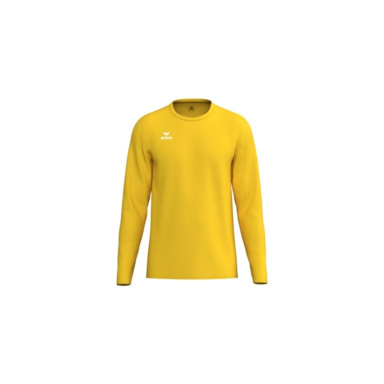 Erima Sport Long Sleeve Shirt Intro Function (light, soft, moisture-wicking) yellow men's