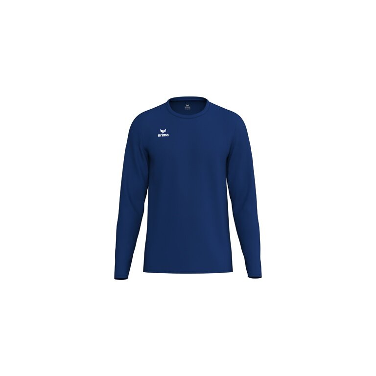 Erima Sport Long Sleeve Shirt Intro Function (light, soft, moisture-wicking) navy blue men's