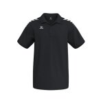 Erima Sport Polo CMPT Wings (cotton blend, comfortable fit) black/white men's