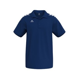 Erima Sport Polo CMPT Wings (cotton blend, comfortable fit) navy blue/white men's
